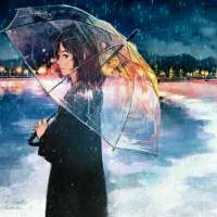 烟雨迷蒙你在眼前甚好
