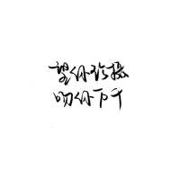 喜欢胜过所有道理 原则抵不过我乐意 我们连开始都没有，怎
