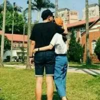 情头，双人第一波 脸上的笑容在怎么灿烂