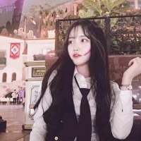 甜甜的少女心头像. 我们只是在一个安稳的