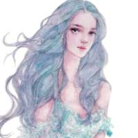 唯美精品手绘女头 ◇◆╰つ 我 的 天