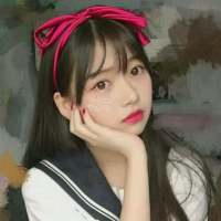 这里兰砸? 放在嘴边的笑，甜美的