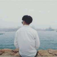 男生头像 什么是丧，抬起眼望