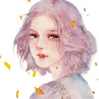 唯美精品手绘女头 ◇◆╰つ 我 的 天