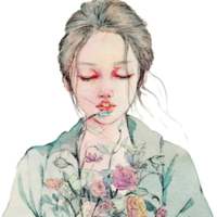 唯美精品手绘女头 ◇◆╰つ 我 的 天