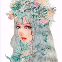 唯美精品手绘女头 ◇◆╰つ 我 的 天