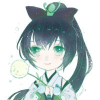 最后一弹。Q 版阴阳师，唯美，可爱，动漫女... 我养一只黑猫 你养一