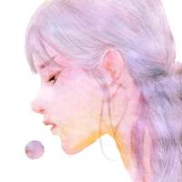 唯美精品手绘女头 ◇◆╰つ 我 的 天