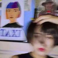 个性女头。 在我的世界裏、感情永