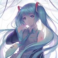 初音 就像巷子中的猫有了自