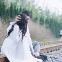 淡发香 一着急生气说话就带哭