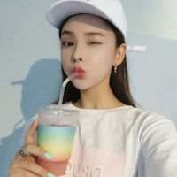 你看天很蓝 你天生是个美人 适合