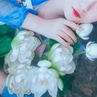 婪瘾。 女孩子多积点口德吧