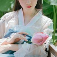婪瘾。 女孩子多积点口德吧