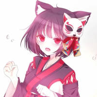 动漫女生头像 你是我今生难逃的劫难