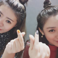 闺蜜头??一个像夏天一个像秋天 所谓的白头偕老，最后