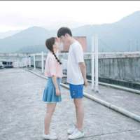 #真人情头#    怎么办，我好喜欢好喜... 为你爱过，为你死过，