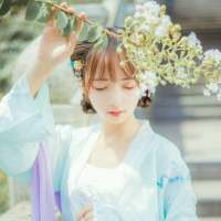 一个古风少女 如果我没心 那样你就