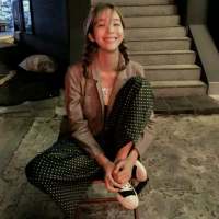 女头mua 画一片蓝天，我手执风