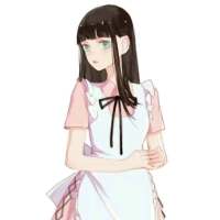 干净女头