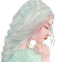 唯美精品手绘女头 ◇◆╰つ 我 的 天