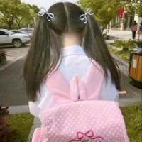 马尾女头 大长腿的叫跨年，小短