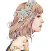 唯美精品手绘女头 ◇◆╰つ 我 的 天