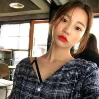 “做一个让别人想到就很美好的女孩子.” 我不知道该说什么，我