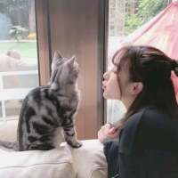 （侧颜女头）图什么都好不要图一个人对... 我爱你这三个字，我会