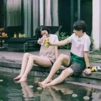 情头，双人第一波 脸上的笑容在怎么灿烂