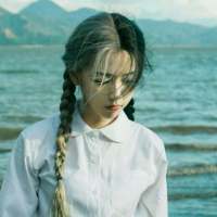 蓝色系女头! 很难过，又很难说。