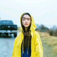 【女生头像·吴倩】下雨的天，总是故事开始... 有些日子，像一瞬间那