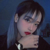 她的蓝发