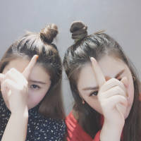闺蜜头??一个像夏天一个像秋天 所谓的白头偕老，最后