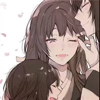 动漫二次元情侣头像 还是会想起 但是不会