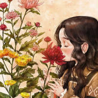 森林女孩 在你转身的瞬间，你注