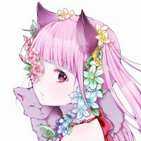 最后一弹。Q 版阴阳师，唯美，可爱，动漫女... 我养一只黑猫 你养一