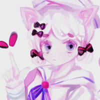 动漫女生头像 你是我今生难逃的劫难