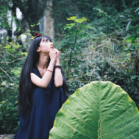 清纯少女 一个角落再陌生，有你