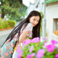 清纯少女 一个角落再陌生，有你