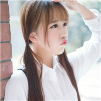 cute 她忧伤而美丽的面容，