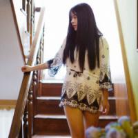 林芭比 我承认只要对我好我就会很容易动心. 蚊Ζī一晚上送我六个