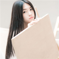 女孩の 心中若有美，处处莲花