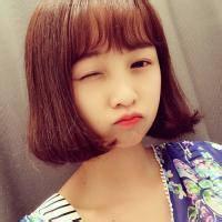 短发气质女生，好喜欢。 求之不得，弃之不舍。
