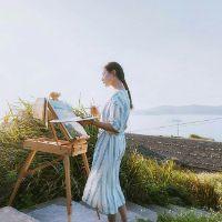Lin. 遇见你我花光了所有的