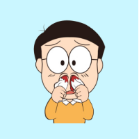 我们  一起流鼻血 如果事与愿违，就相信