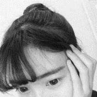 黑和白. 喜欢看形形色色的心情