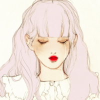 韩国的插画图，画风有点甜哦 我曾经把我的全部给了