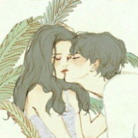 韩国的插画图，画风有点甜哦 我曾经把我的全部给了