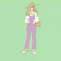 插画情头 缘分是在一起的理由，